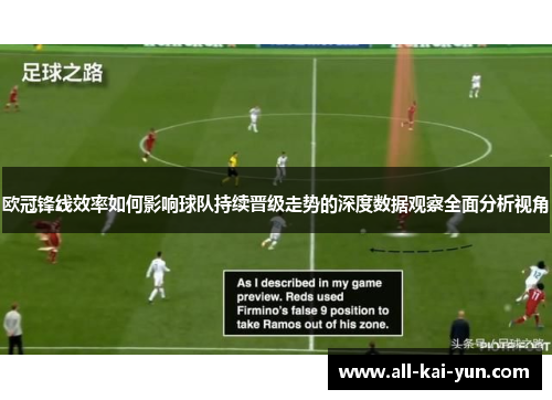 欧冠锋线效率如何影响球队持续晋级走势的深度数据观察全面分析视角